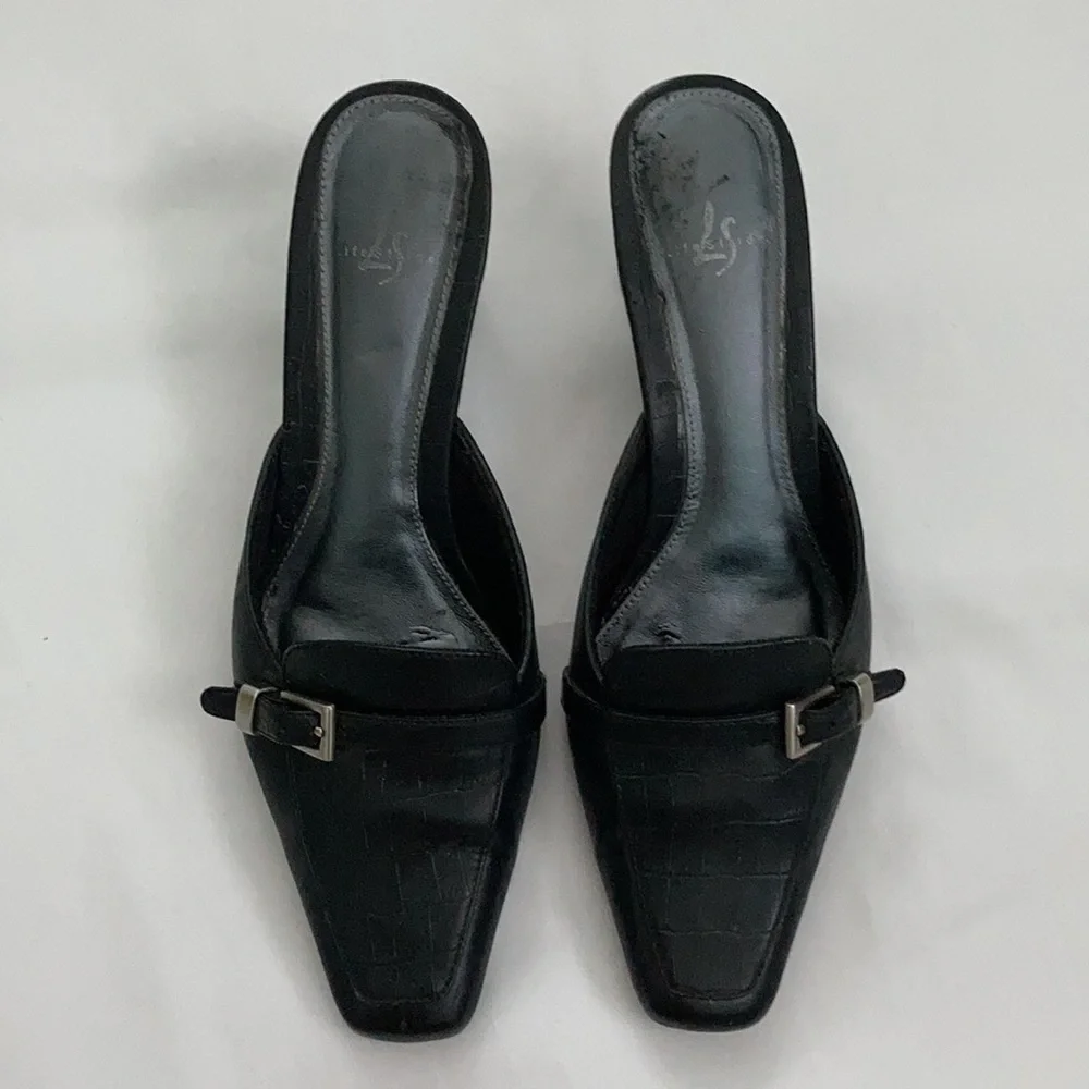 LifeStride Women’s Size 8.5M Black Slip-on Heels